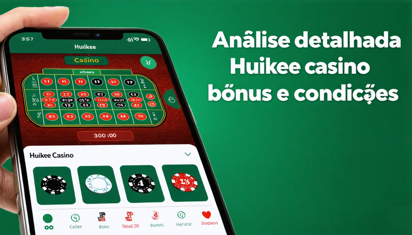 Análise detalhada Huikee casino bônus e condições